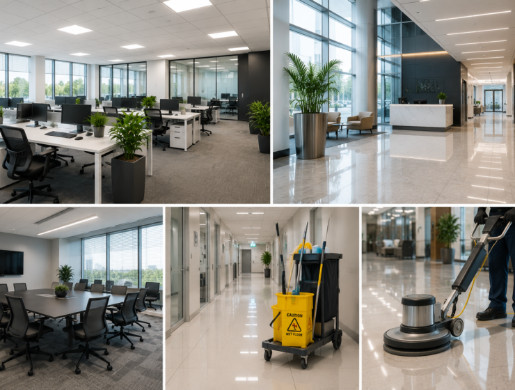 Commercial office cleaning services for businesses in Kingston