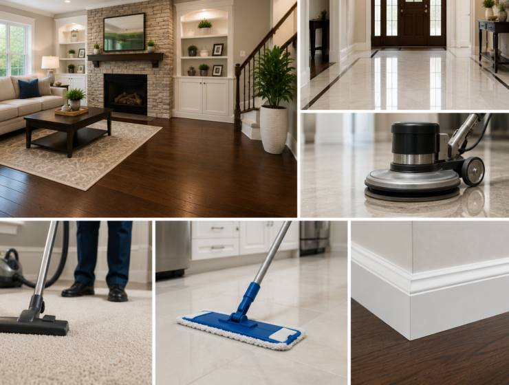 Professional floor cleaning and hard surface care services in Kingston