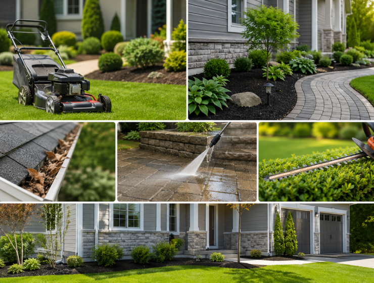 Exterior property maintenance services in Kingston