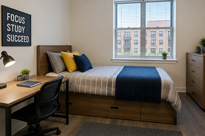 Clean and fully furnished apartment after professional cleaning in Kingston